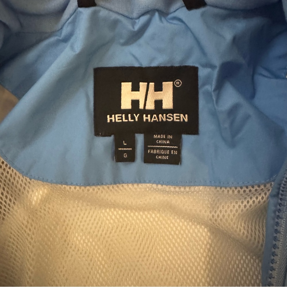 Helly Hansen Women’s Light Blue Jacket Large - Picture 3 of 14